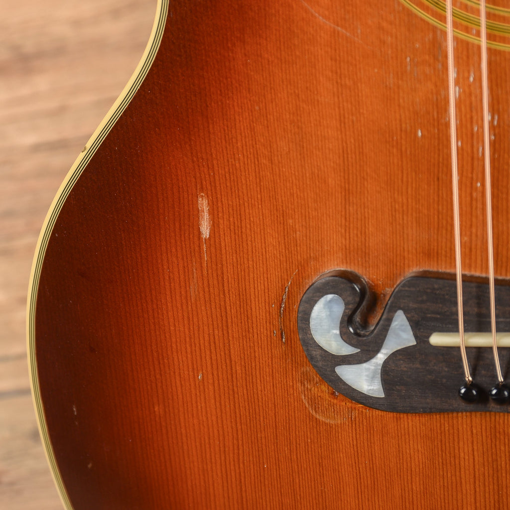 Gibson J-200 Sunburst 1974 - View 11 | MusicMarket