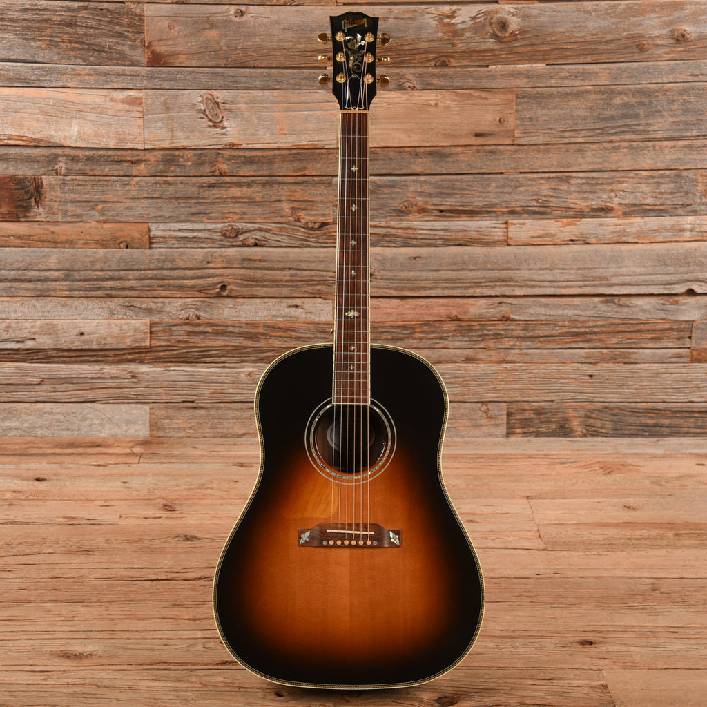 Gibson J-45 Custom Vintage Sunburst 2016 LEFTY - View 4 | MusicMarket