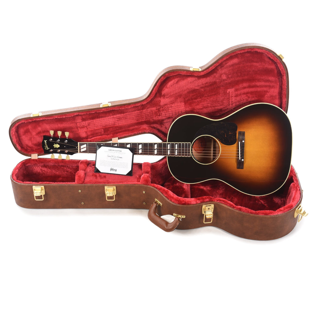 Gibson Artist Nathaniel Rateliff Signature LG-2 Western Vintage Sunburst - View 8 | MusicMarket