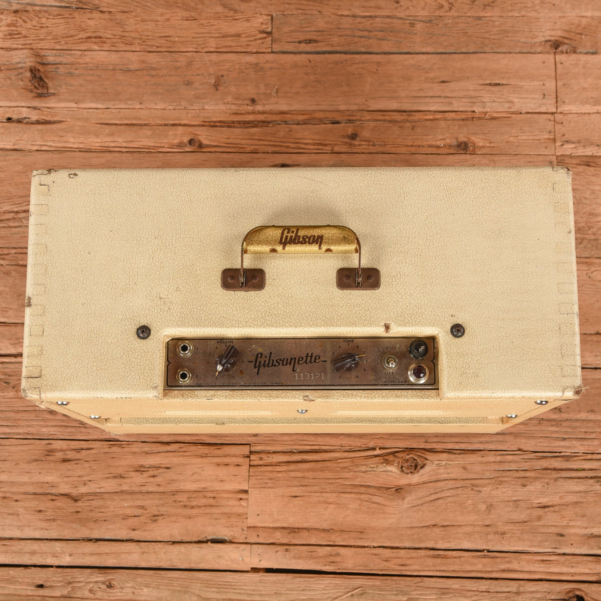 Gibson Gibsonette 8-Watt 1x10" Guitar Combo Amp 1959 - View 3 | MusicMarket
