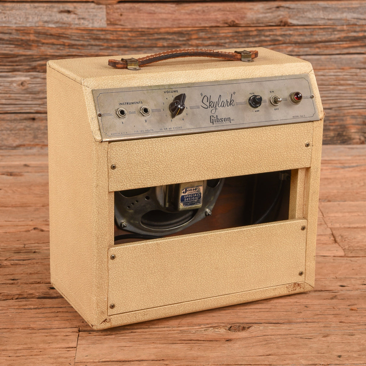 Gibson GA-5 Skylark 5-Watt 1x8" Guitar Combo Amp 1959 - View 2 | MusicMarket
