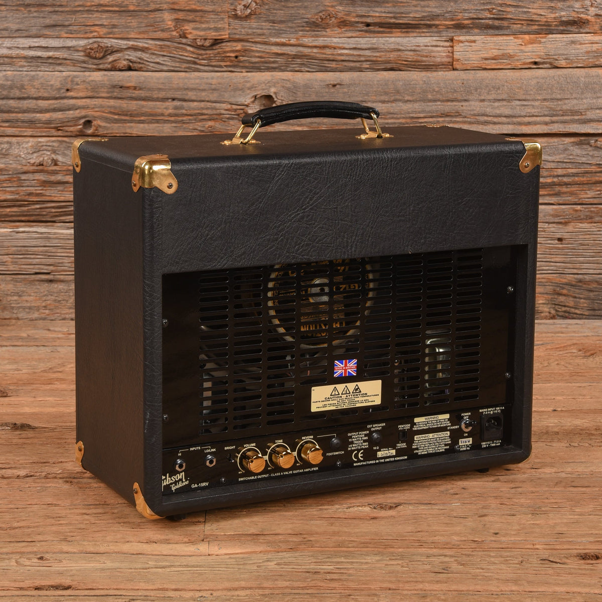 Gibson Goldtone GA-15RV 15-Watt 1x12" Guitar Combo Amp - View 2 | MusicMarket