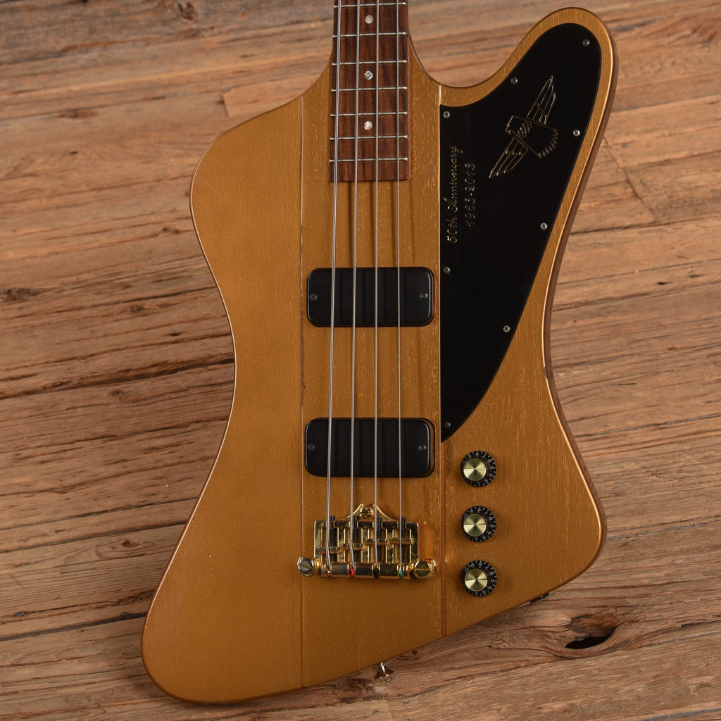 Gibson 50th Anniversary Thunderbird Bullion Gold 2013 - View 2 | MusicMarket