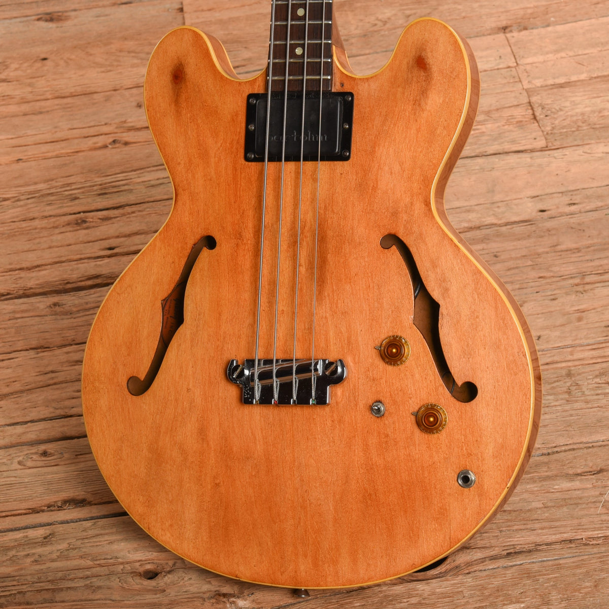 Gibson EB-2 Natural Refin 1960 - View 2 | MusicMarket