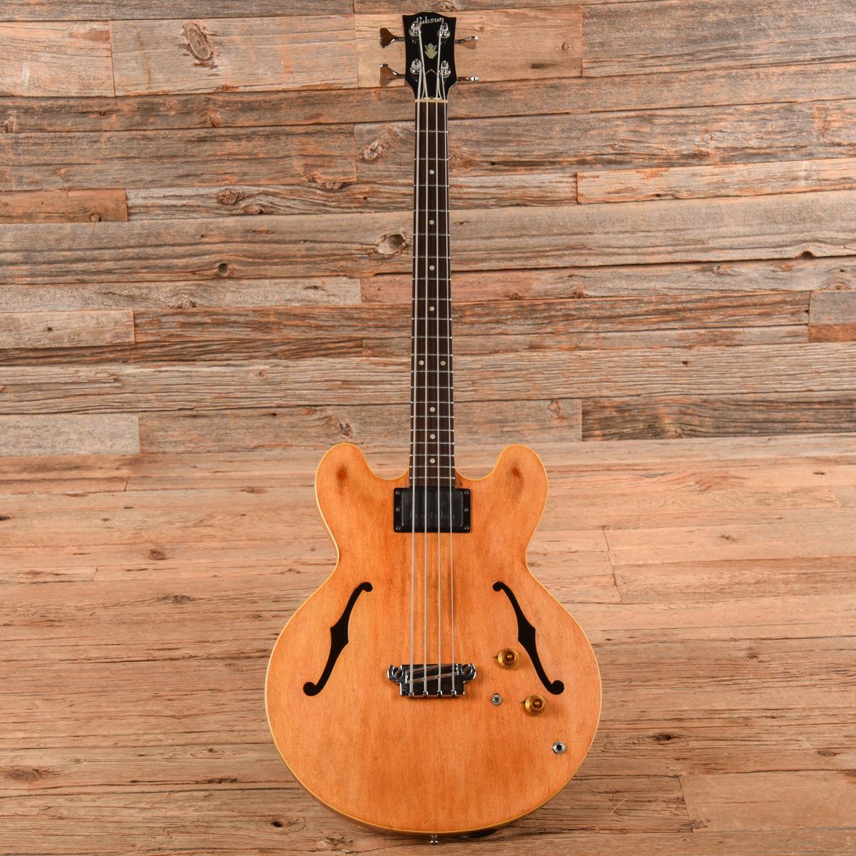 Gibson EB-2 Natural Refin 1960 - View 4 | MusicMarket
