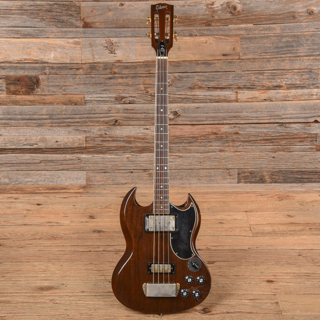 Gibson EB-3 Walnut 1971 - View 4 | MusicMarket