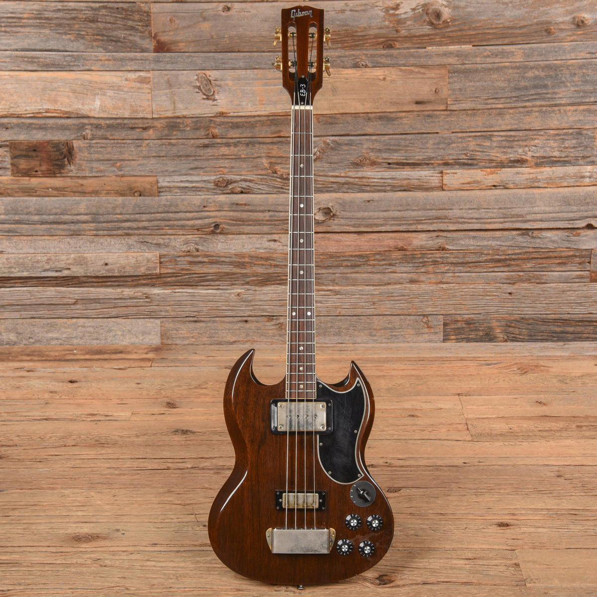 Gibson EB-3 Walnut 1971 - View 4 | MusicMarket