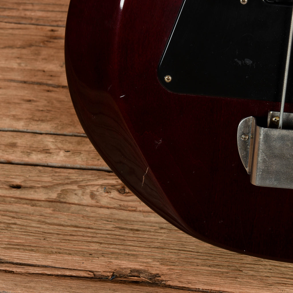 Gibson Grabber Wine Red 1978 - View 9 | MusicMarket