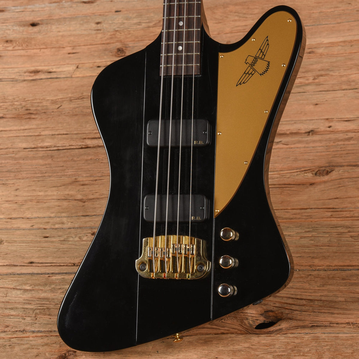 Gibson Rex Brown Signature Thunderbird Ebony 2023 - View 2 | MusicMarket