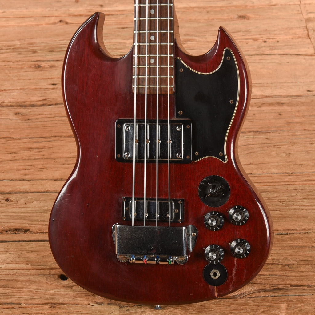 Gibson EB-3 Cherry 1974 - View 2 | MusicMarket