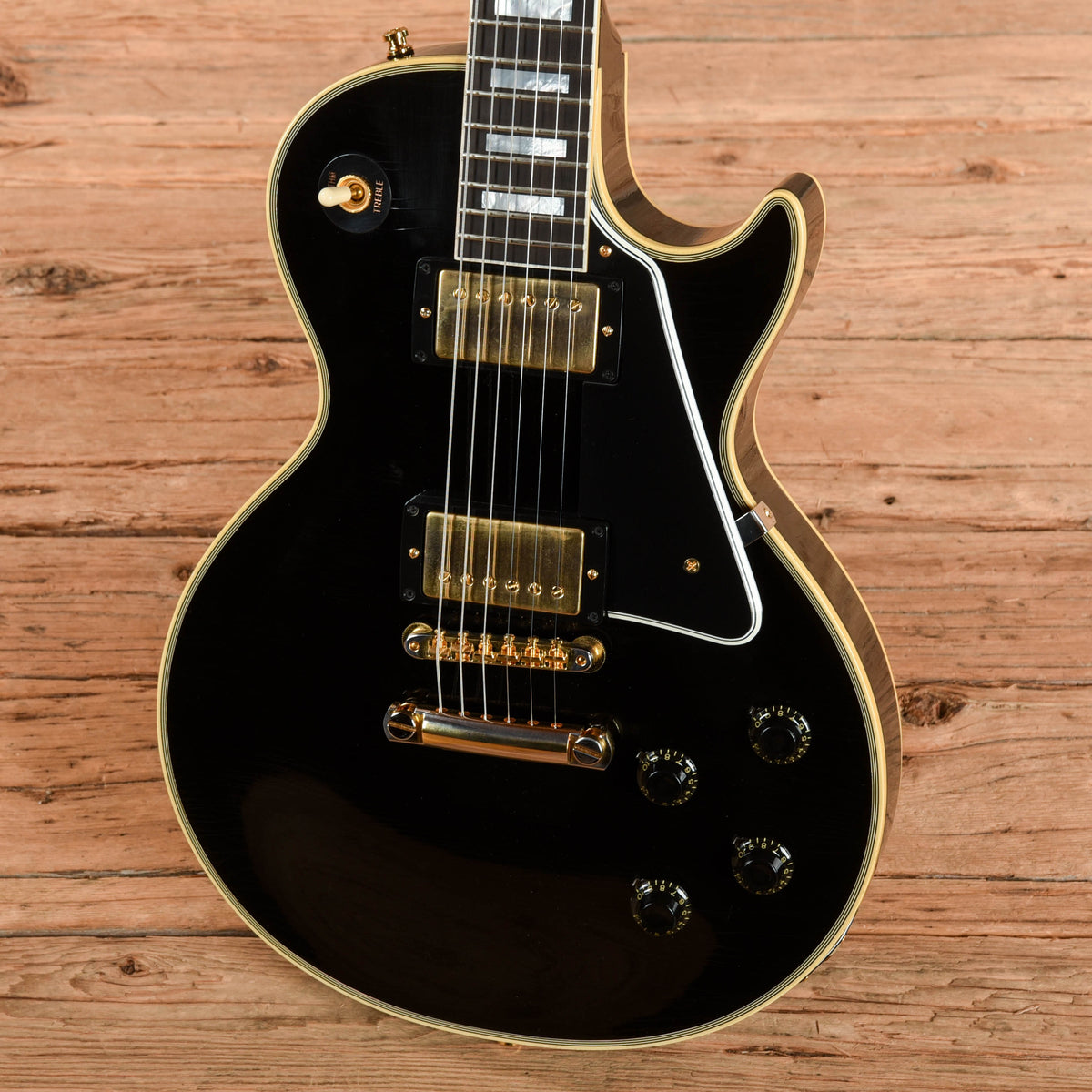 Gibson '57 Les Paul Murphy Lab Custom Historic Reissue Ultra light aged Ebony 2024 - View 2 | MusicMarket