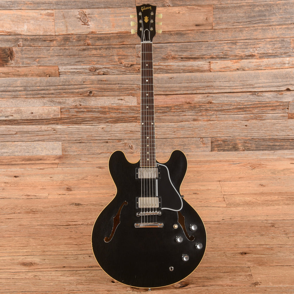 Gibson Custom Shop Murphy Lab '61 ES-335 Reissue "CME Spec" Ultra Light Aged Ebony 2020 - View 4 | MusicMarket