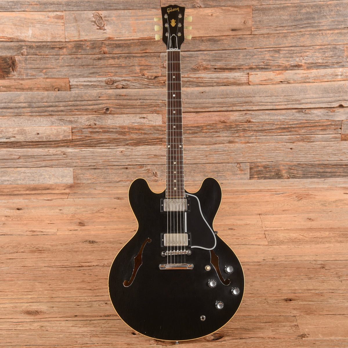 Gibson Custom Shop Murphy Lab '61 ES-335 Reissue "CME Spec" Ultra Light Aged Ebony 2020 - View 4 | MusicMarket