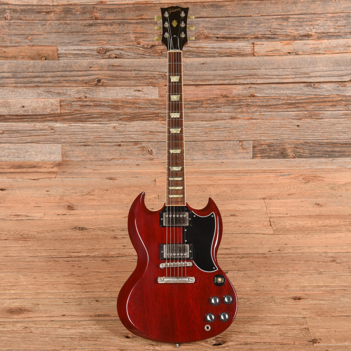 Gibson '62 SG Standard Reissue Cherry 1991 - View 4 | MusicMarket