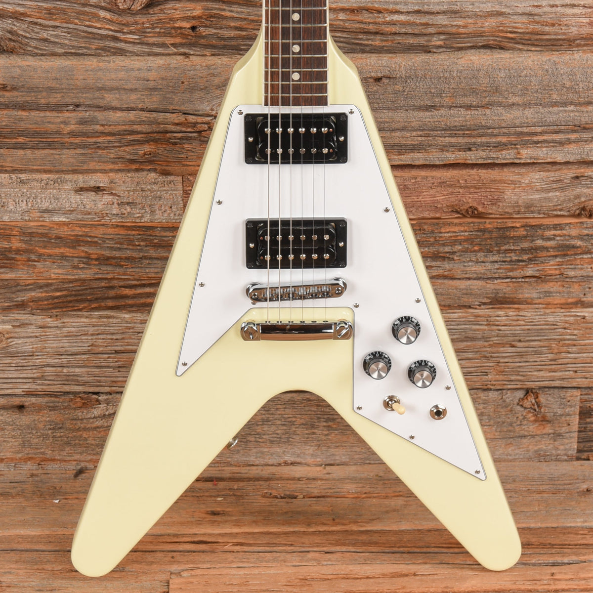 Gibson '70s Flying V Alpine White 2023 - MusicMarket