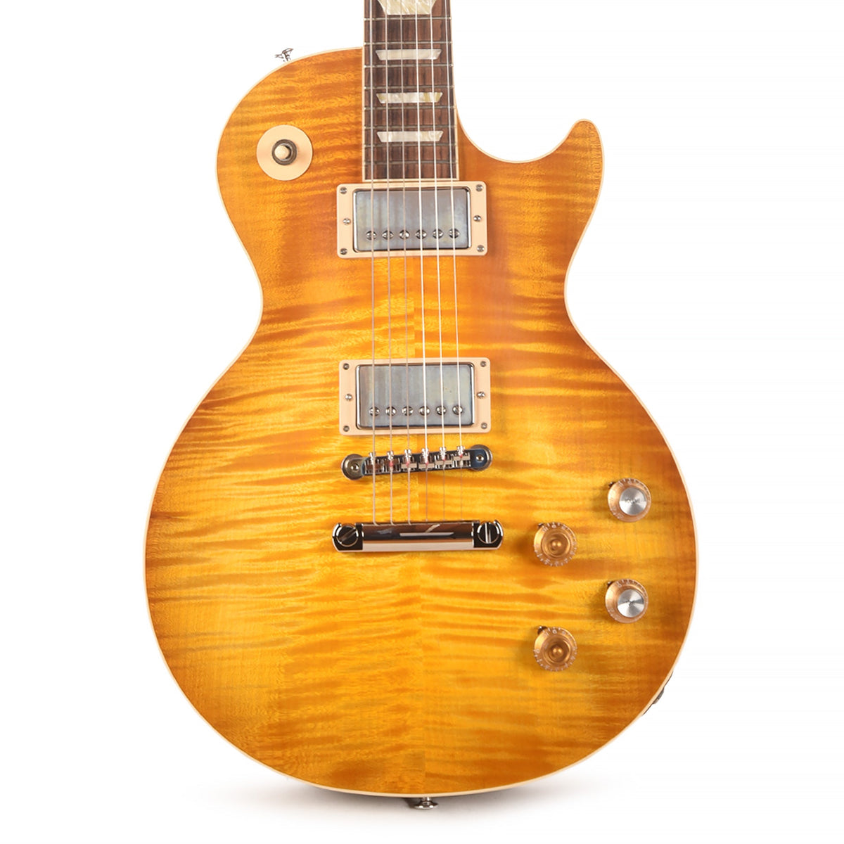 Gibson Artist Kirk Hammett "Greeny" Les Paul Standard Greeny Burst - View 2 | MusicMarket
