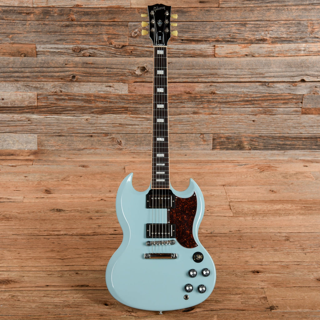 Gibson CME Exclusive SG Standard Powder Blue 2019 - View 4 | MusicMarket