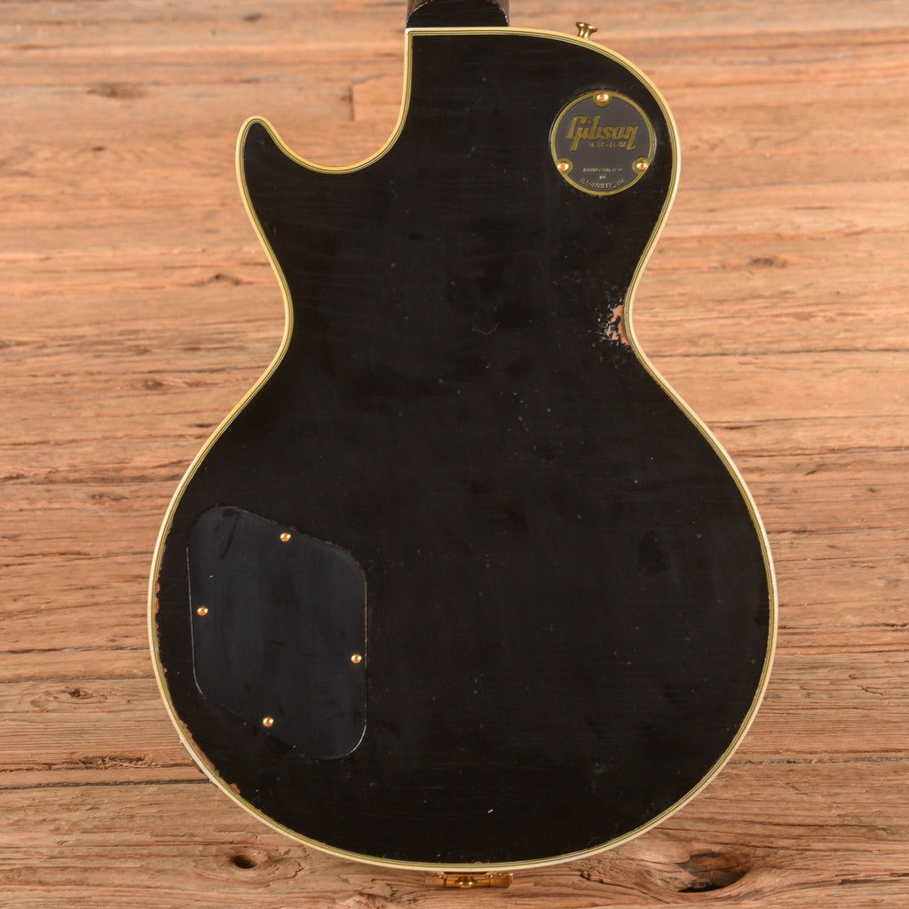 Gibson Custom 1957 Les Paul Custom 3-Pickup Bigsby Murphy Lab Light Aged Ebony 2023 - View 3 | MusicMarket