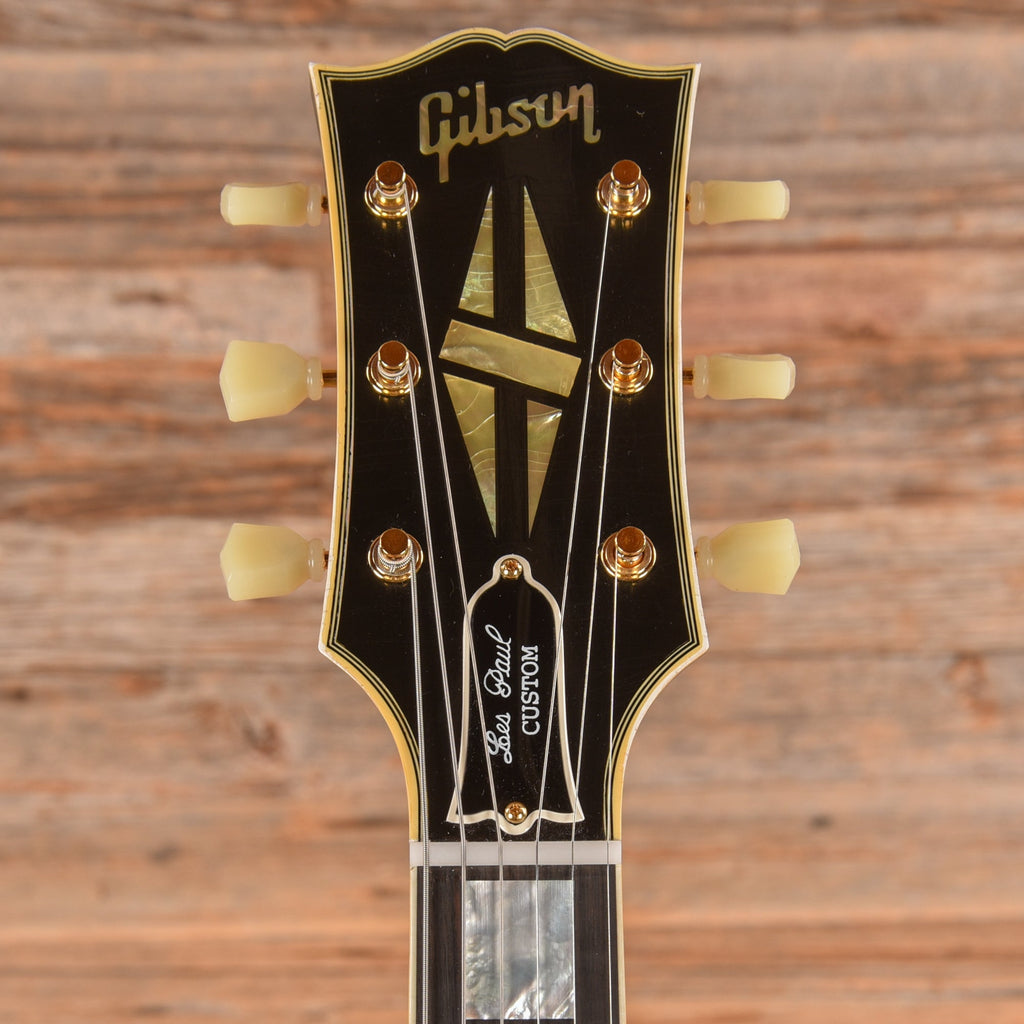 Gibson Custom 1957 Les Paul Custom 3-Pickup Bigsby Murphy Lab Light Aged Ebony 2023 - View 6 | MusicMarket