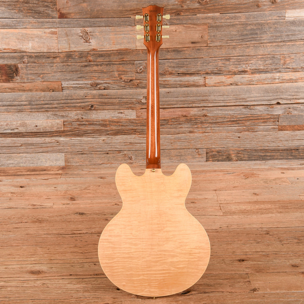 Gibson Custom 1964 ES-335 Semi-Hollow Triple P-90 Antique Natural 2021 - View 5 | MusicMarket