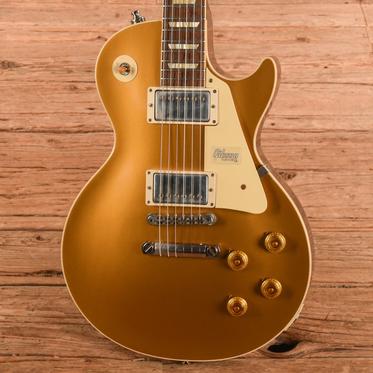 Gibson Custom '57 Les Paul LPR7 Goldtop - View 2 | MusicMarket