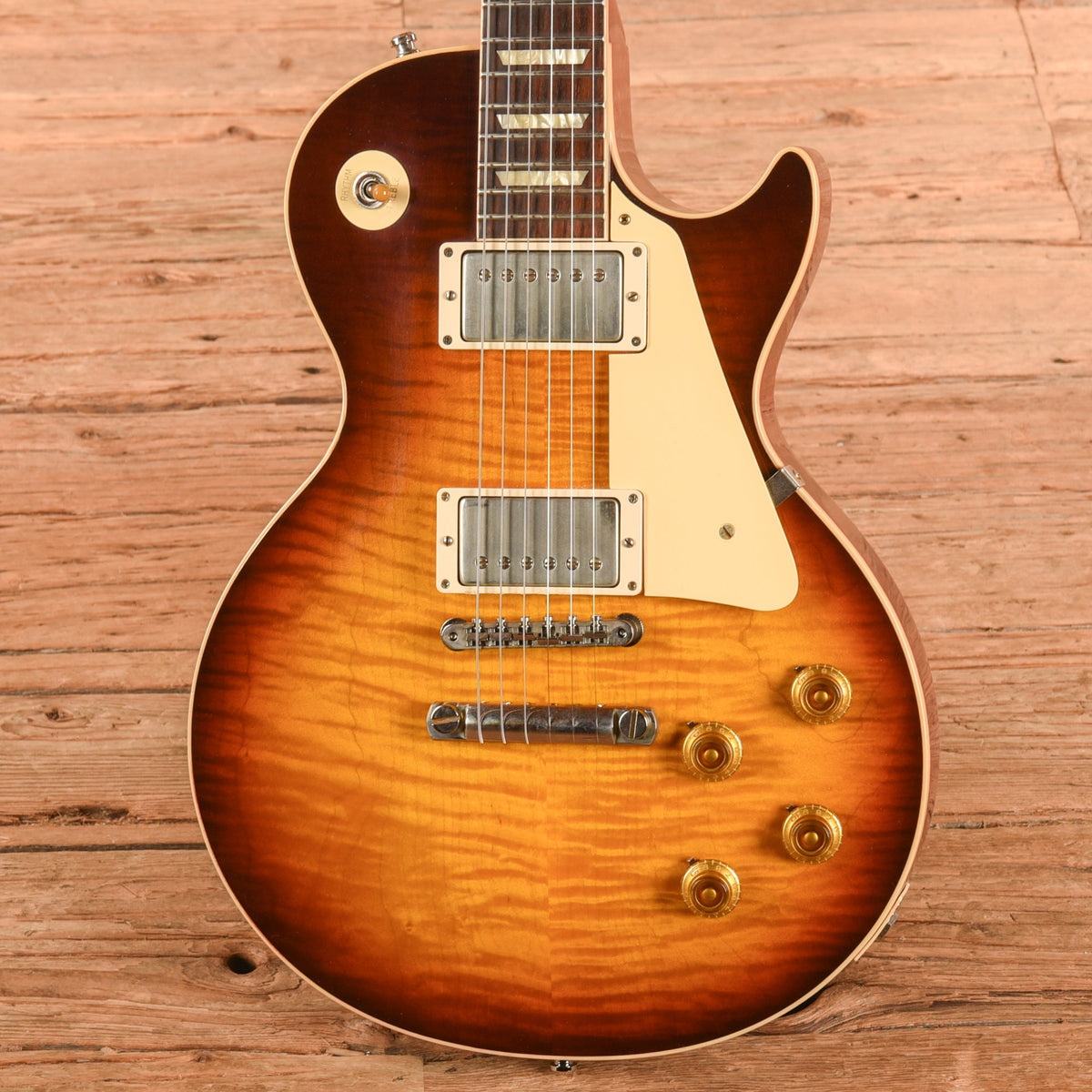 Gibson Custom '59 60th Anniversary Les Paul Standard Sunburst 2019 - View 2 | MusicMarket