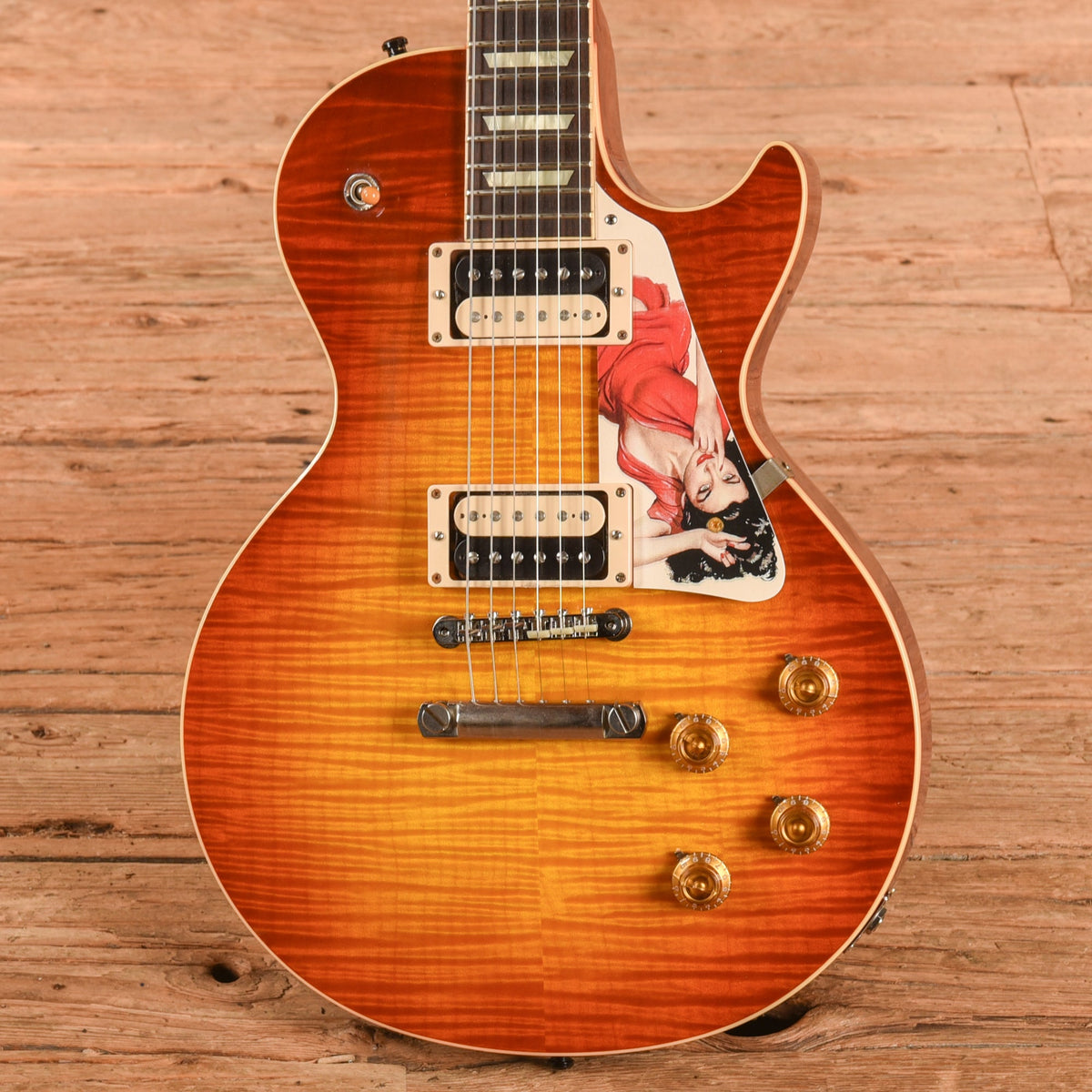 Gibson Custom '59 Les Paul Standard "Pinup" (Model LPR-9, CS9) Sunburst - View 2 | MusicMarket