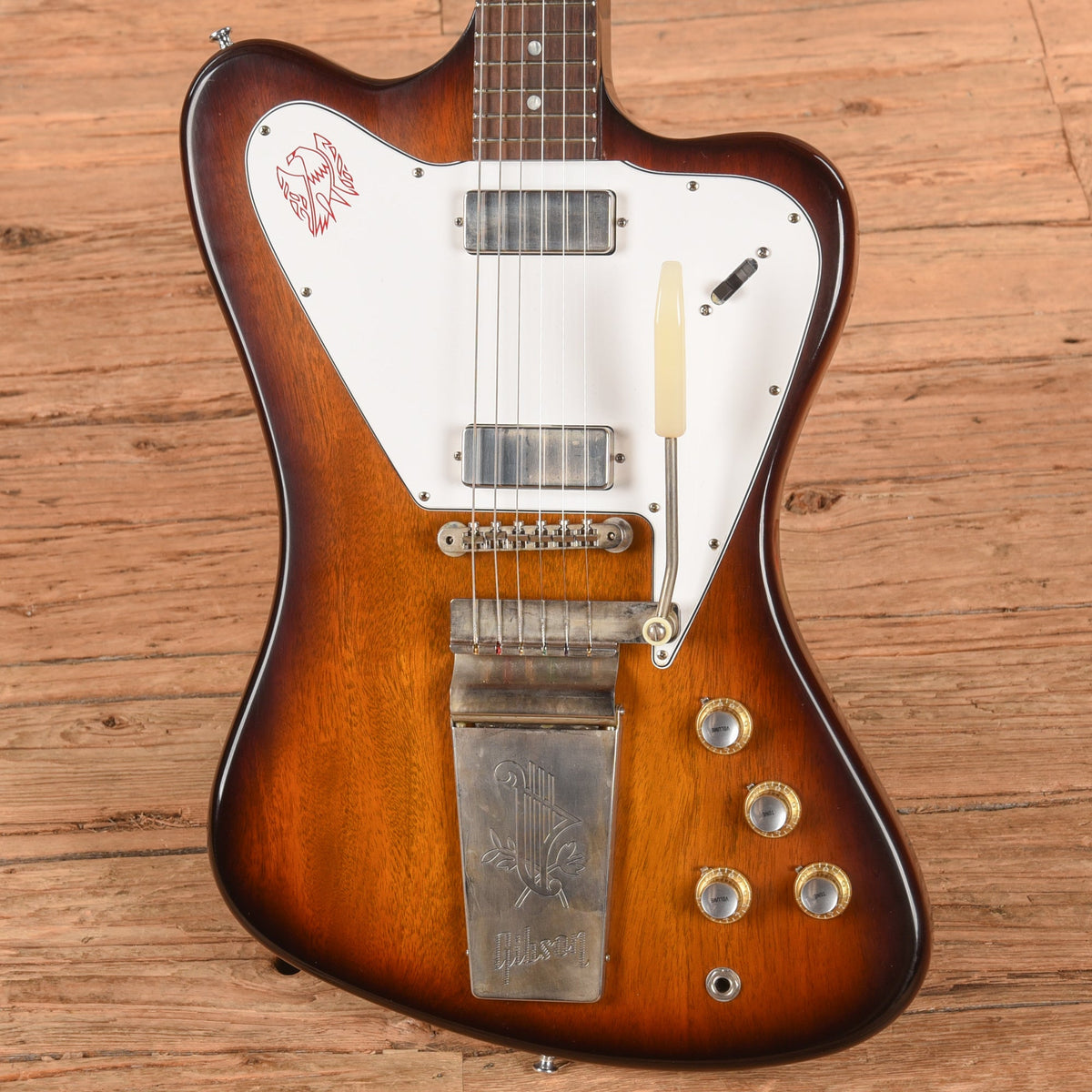 Gibson Custom '65 Non-Reverse Firebird V Reissue Sunburst 2023 - View 2 | MusicMarket