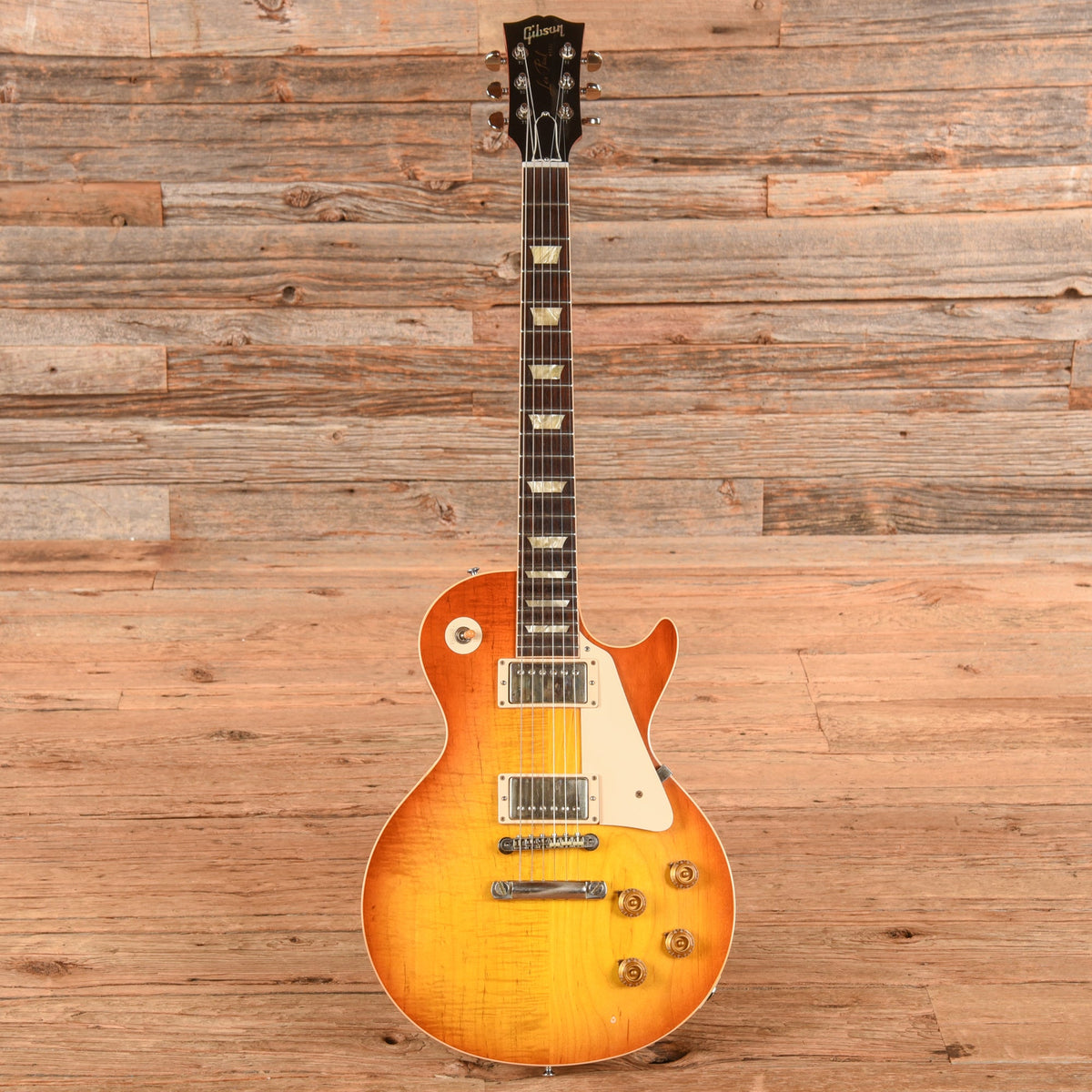 Gibson Custom Eric Clapton 'Beano' '60 Les Paul VOS (Model AB275C) Sunburst - View 4 | MusicMarket