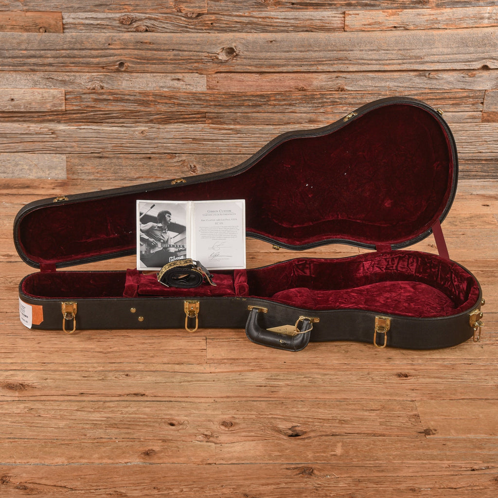 Gibson Custom Eric Clapton 'Beano' '60 Les Paul VOS (Model AB275C) Sunburst - View 9 | MusicMarket