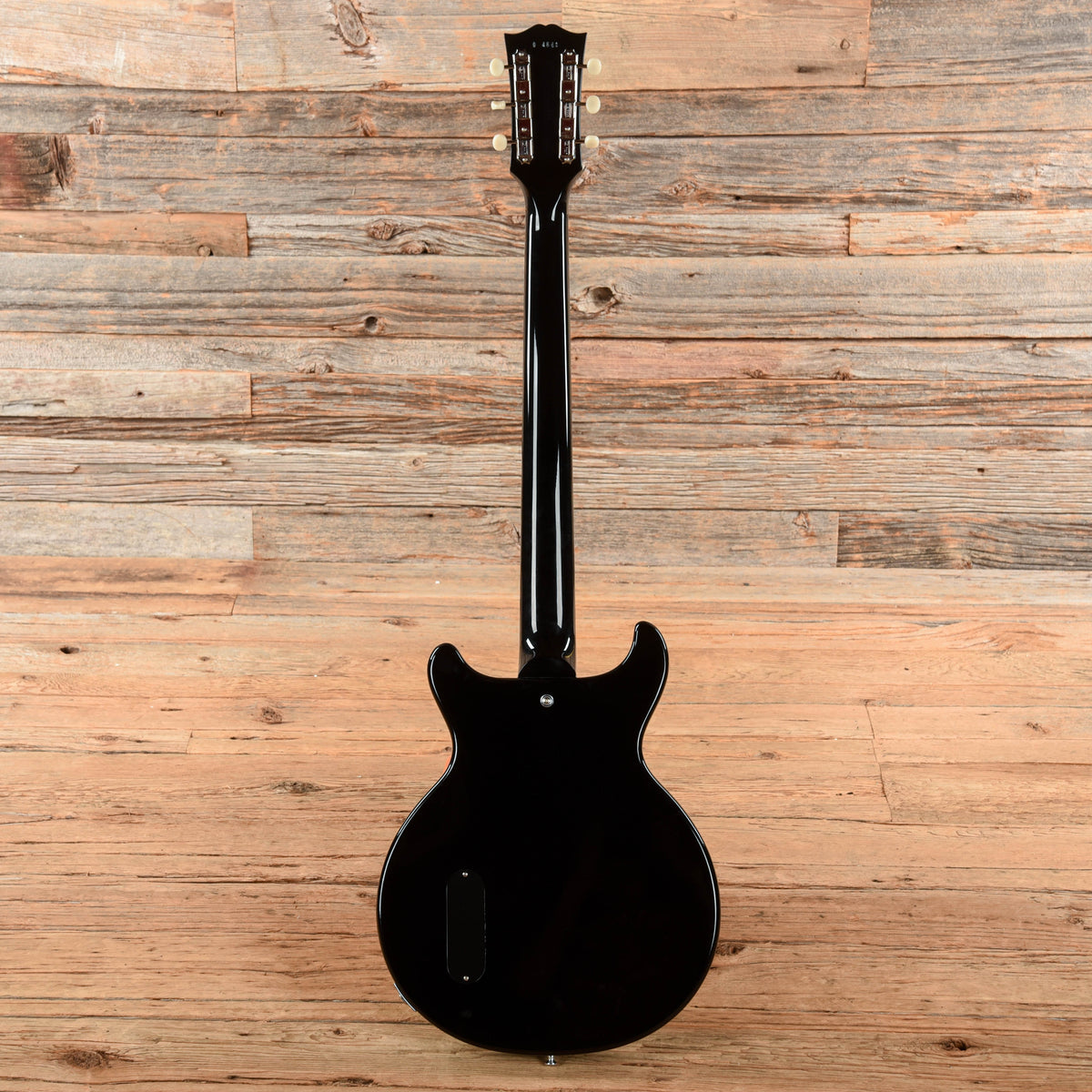 Gibson Custom Mod Shop Les Paul Junior Double Cut Ebony 2024 - View 4 | MusicMarket