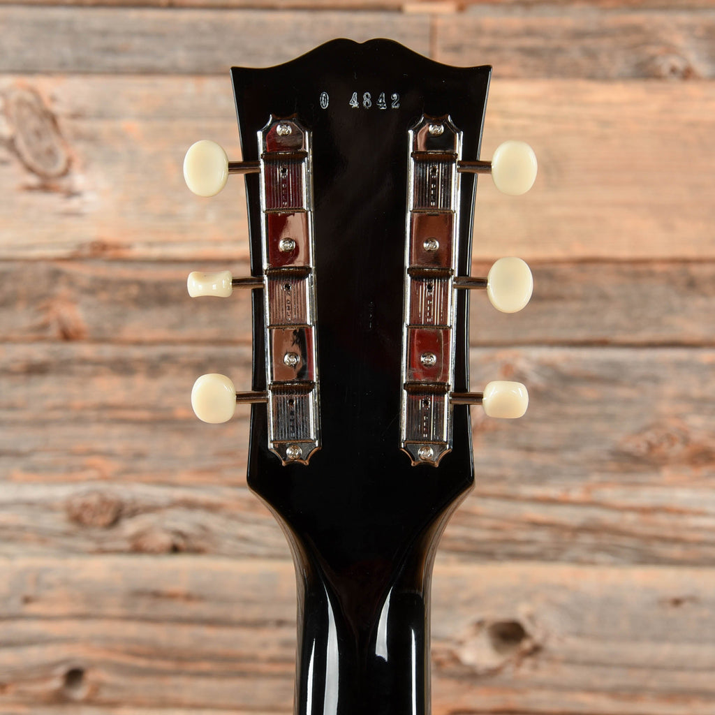Gibson Custom Mod Shop Les Paul Junior Double Cut Ebony 2024 - View 6 | MusicMarket