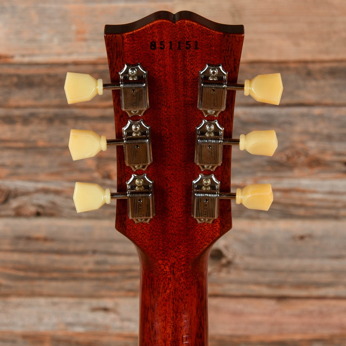 Gibson Custom Murphy Lab '58 Les Paul Standard Reissue Ultra Light Aged Bourbon Burst 2025 - View 7 | MusicMarket