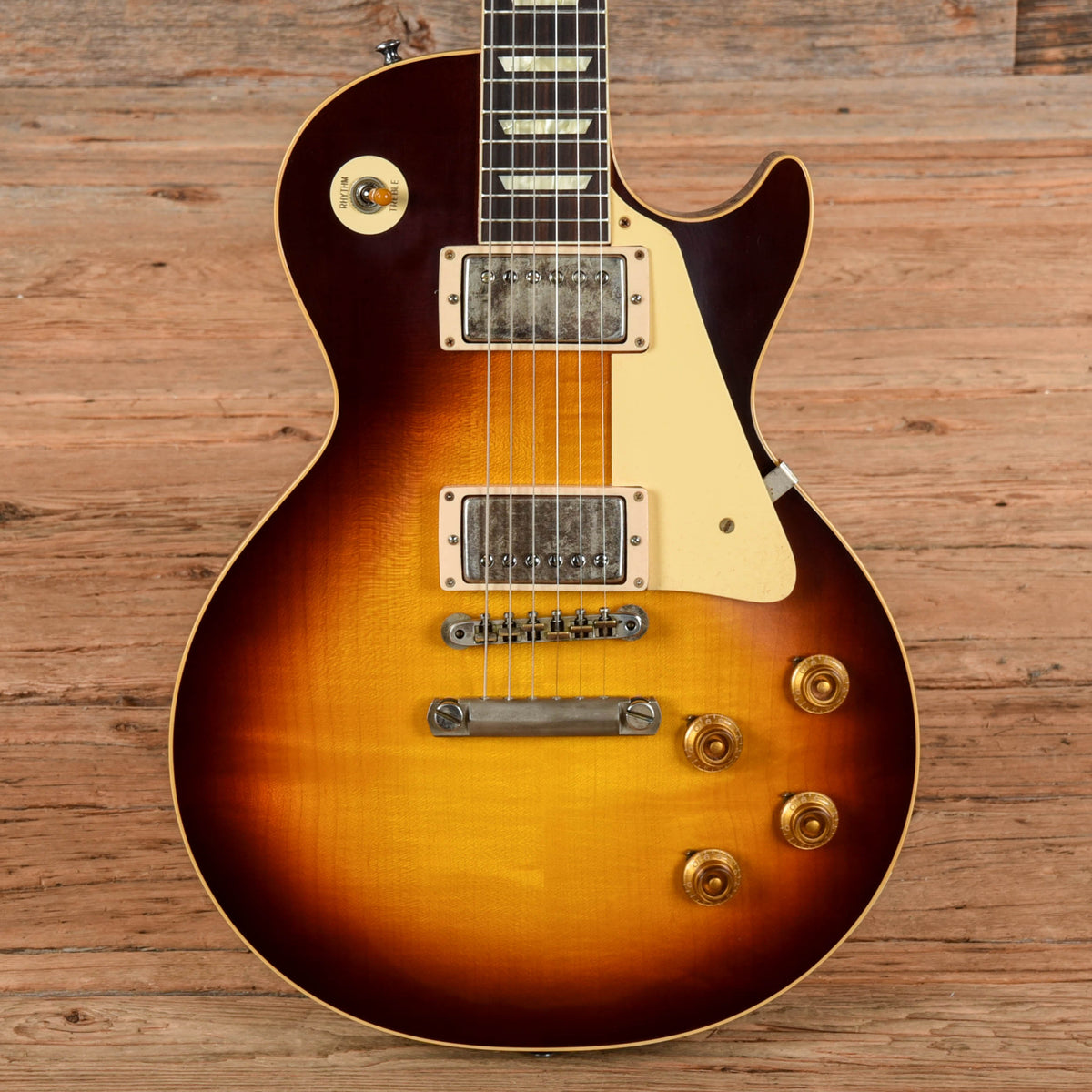 Gibson Custom Murphy Lab '58 Les Paul Standard Reissue Ultra Light Aged Bourbon Burst 2025 - MusicMarket