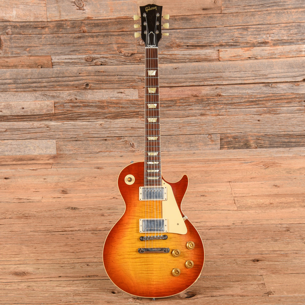 Gibson Custom Murphy Lab '59 Les Paul Standard Reissue Ultra Light Aged Sunburst 2021 - View 4 | MusicMarket