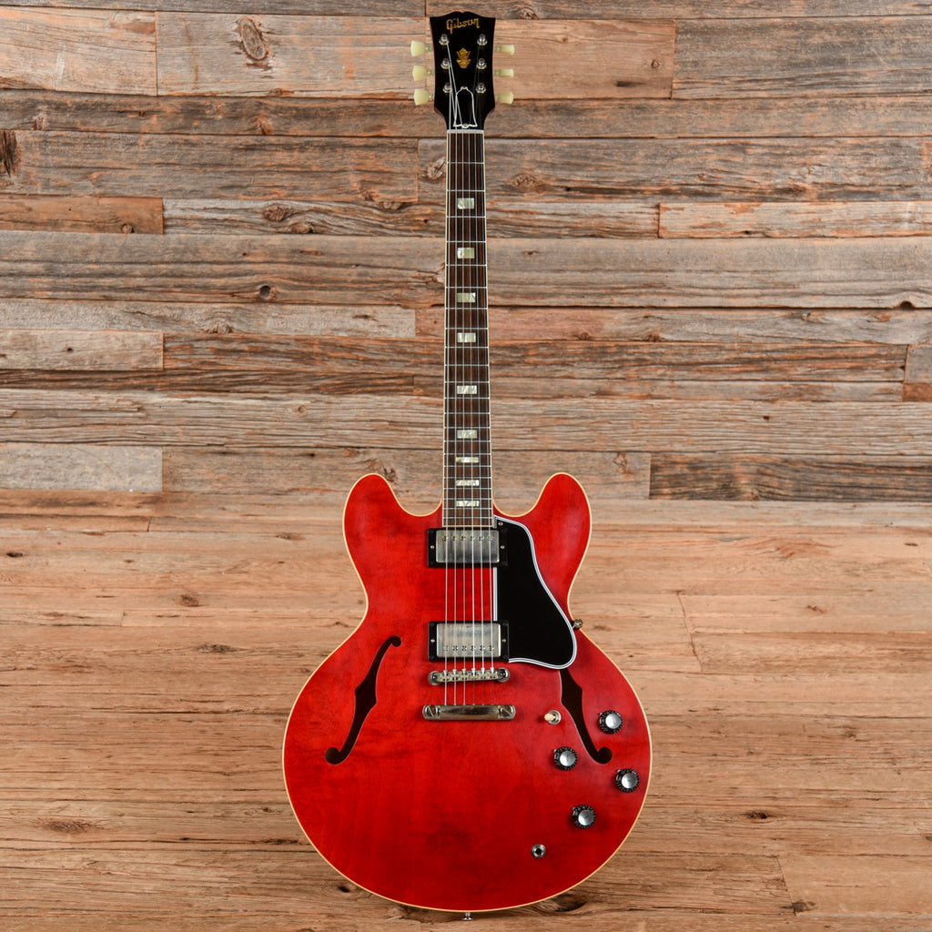 Gibson Custom Murphy Lab '64 ES-335 Ultra Light Aged Cherry 2021 - View 4 | MusicMarket