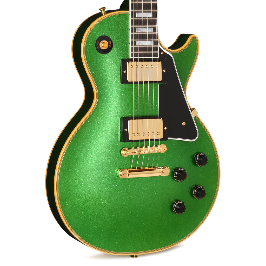 Gibson Custom Shop 1957 Les Paul Custom "CME Spec" Antique Green Sparkle VOS w/Custom "S" Bucker - MusicMarket