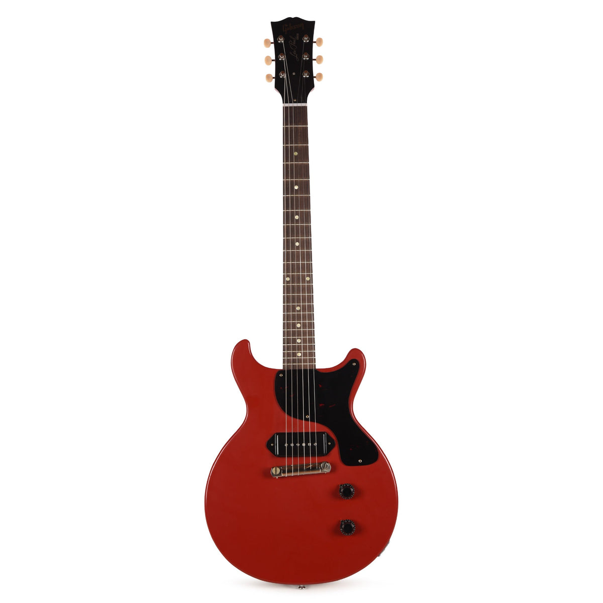 Gibson Custom Shop 1958 Les Paul Junior Double Cut Antique Cardinal Red VOS - View 4 | MusicMarket