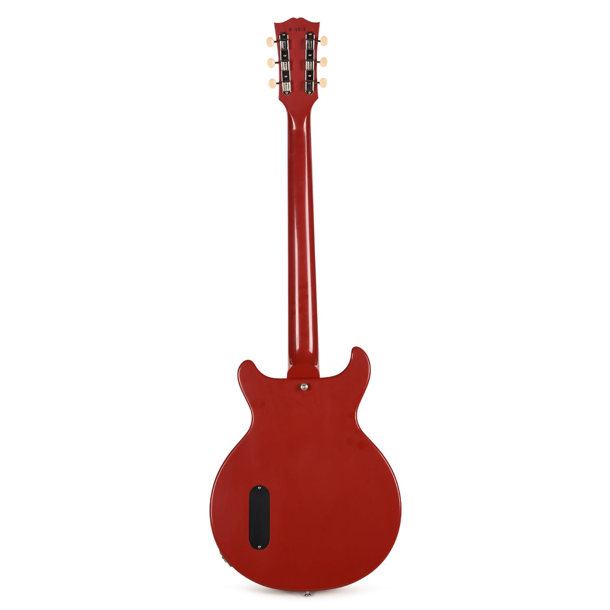 Gibson Custom Shop 1958 Les Paul Junior Double Cut Antique Cardinal Red VOS - View 5 | MusicMarket