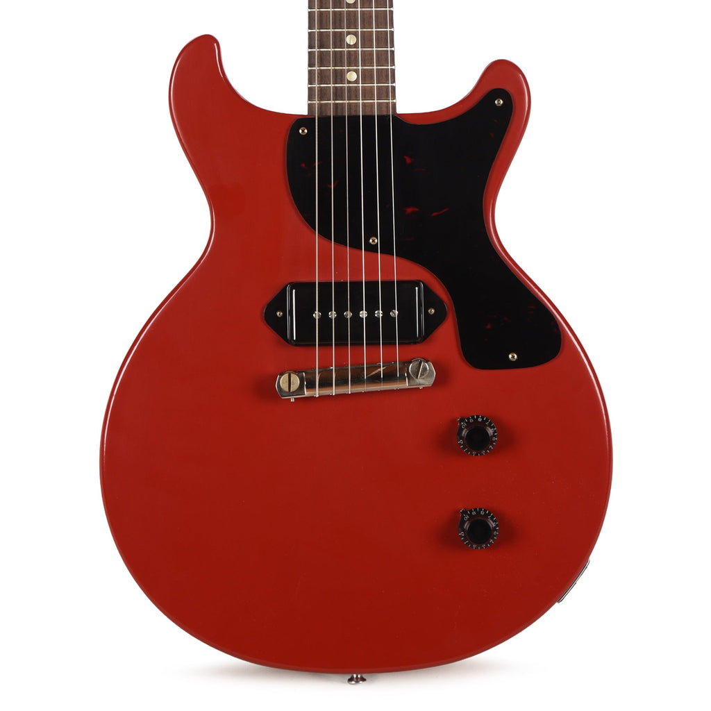 Gibson Custom Shop 1958 Les Paul Junior Double Cut Antique Cardinal Red VOS - View 2 | MusicMarket