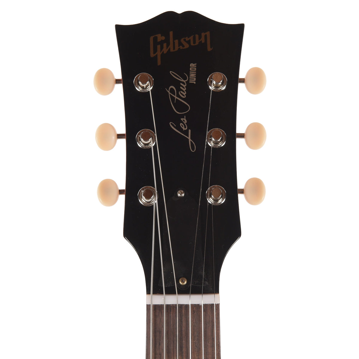 Gibson Custom Shop 1958 Les Paul Junior Double Cut Antique Cardinal Red VOS - View 6 | MusicMarket