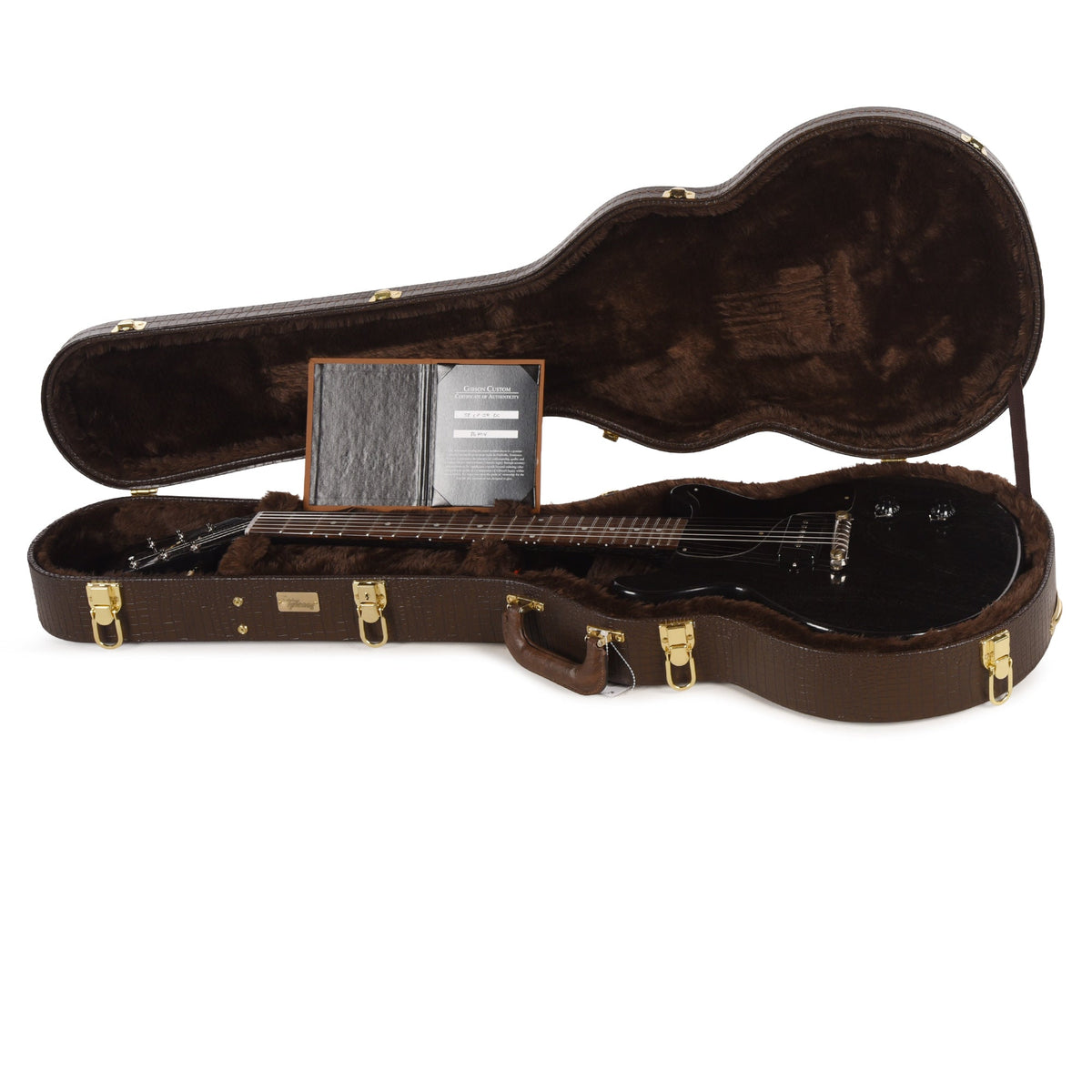 Gibson Custom Shop 1958 Les Paul Junior Double Cut TV Silver Fox VOS - View 8 | MusicMarket