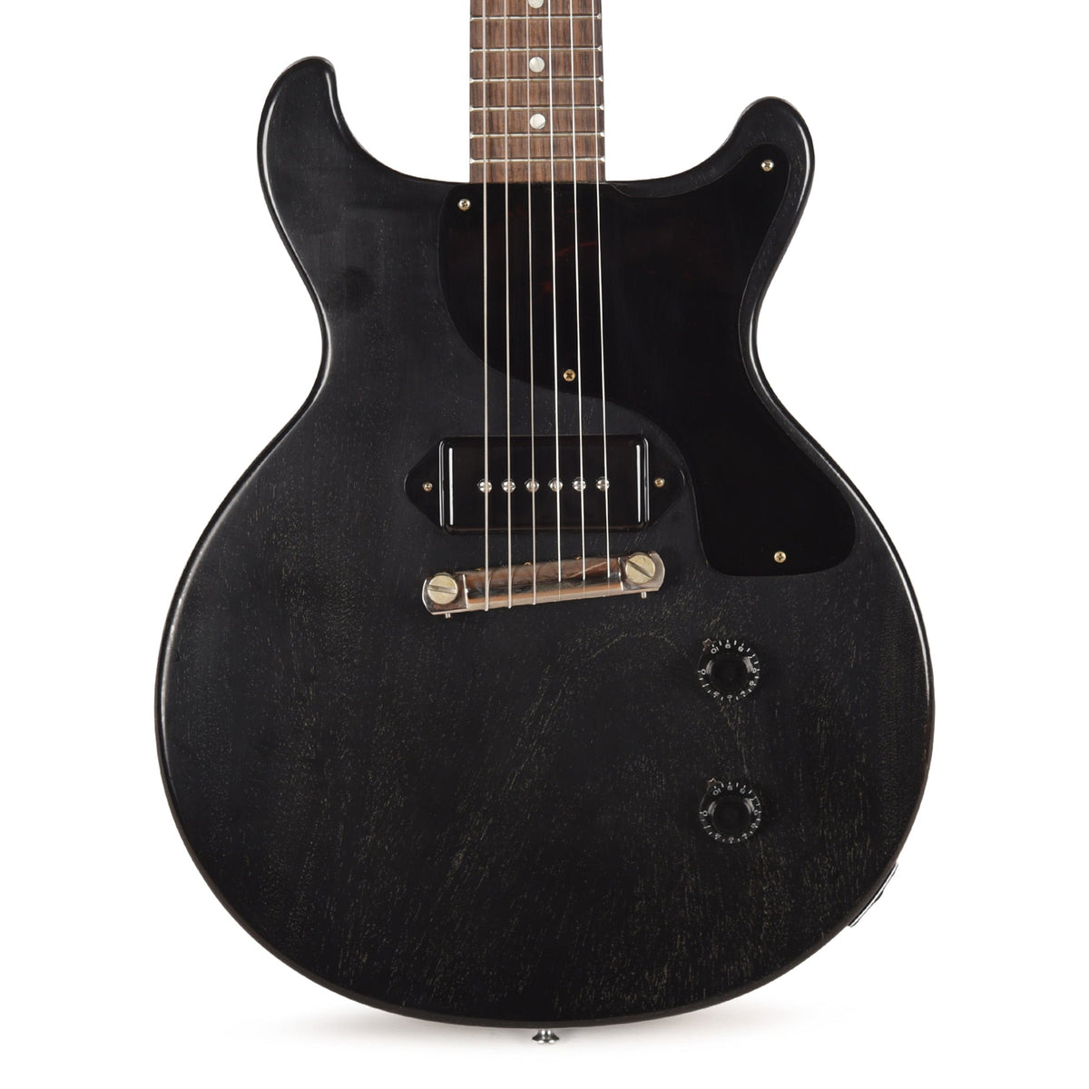 Gibson Custom Shop 1958 Les Paul Junior Double Cut TV Silver Fox VOS - View 2 | MusicMarket