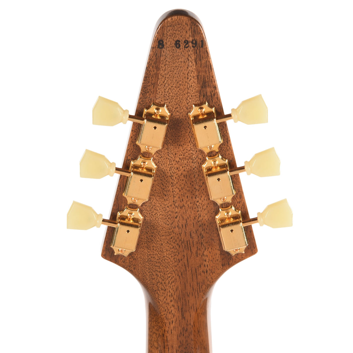 Gibson Custom Shop 1958 Mahogany Flying V Reissue Antique Natural VOS - View 7 | MusicMarket