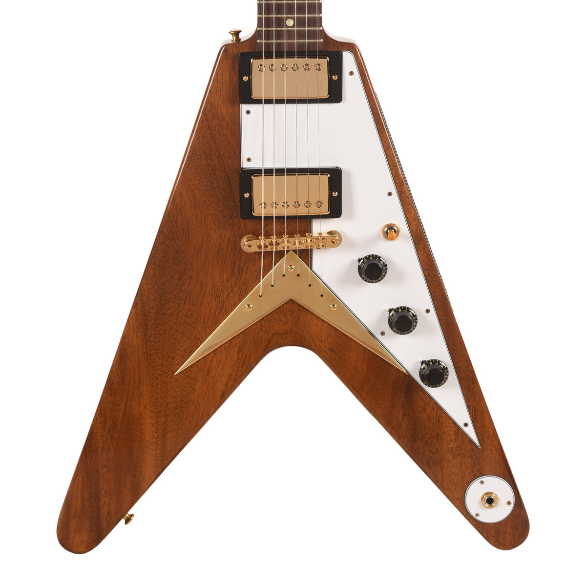 Gibson Custom Shop 1958 Mahogany Flying V Reissue Antique Natural VOS - View 2 | MusicMarket