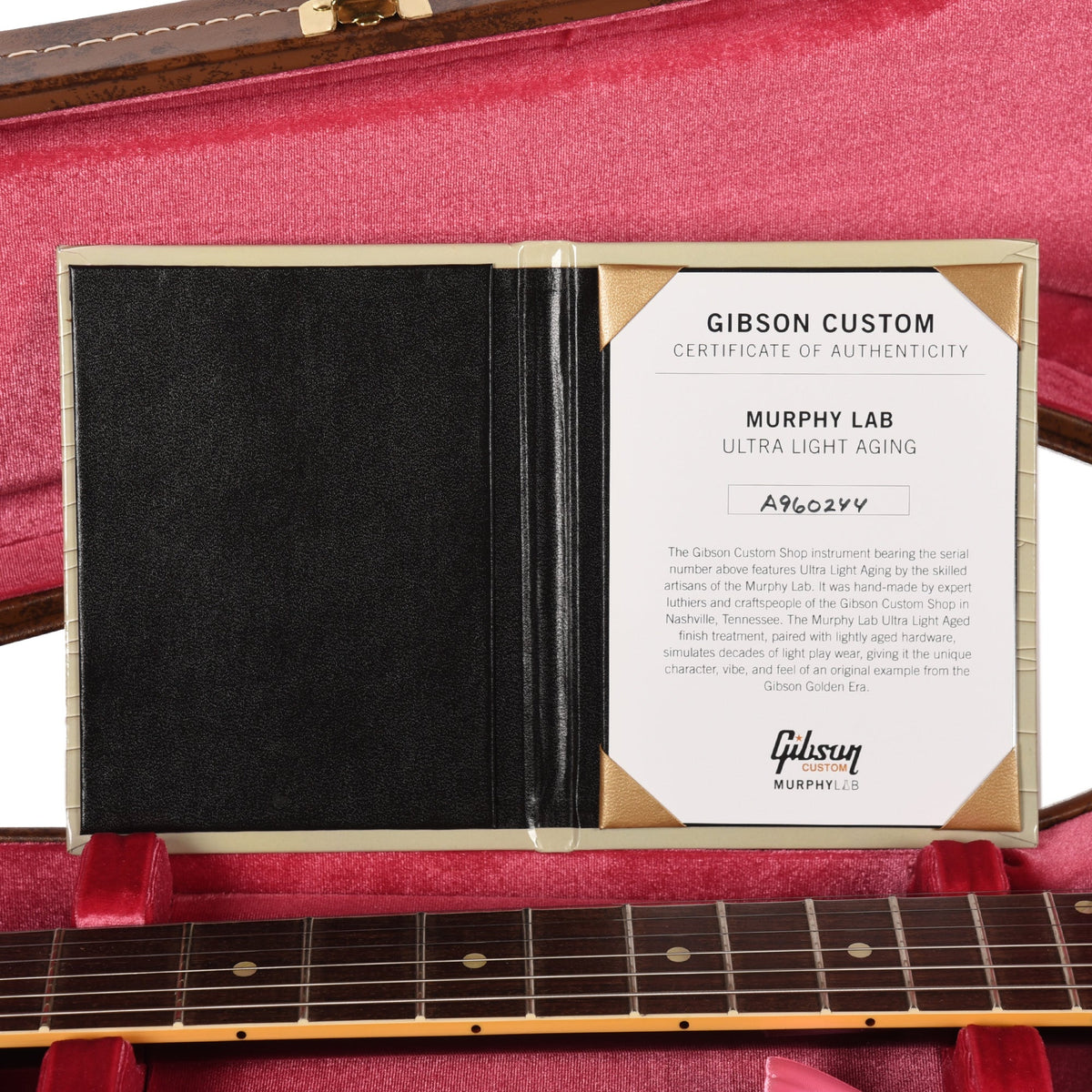 Gibson Custom Shop 1959 ES-335 "CME Spec" Antique Viceroy Goldburst Murphy Lab Ultra Light Aged w/Custom "S"