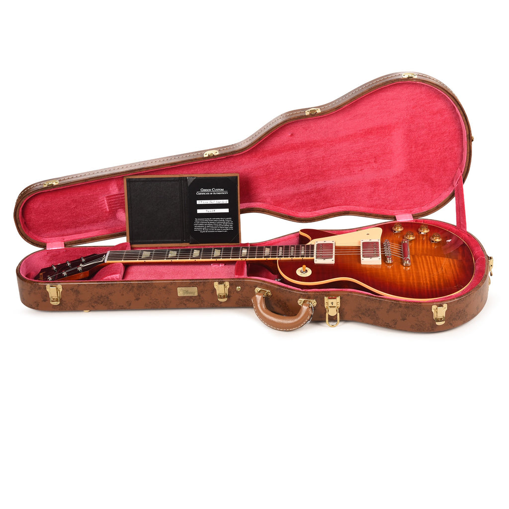 Gibson Custom Shop 1959 Les Paul Standard "CME Spec" AAA Torrefied Maple Factory Burst VOS w/'59 Carmelita Neck -
