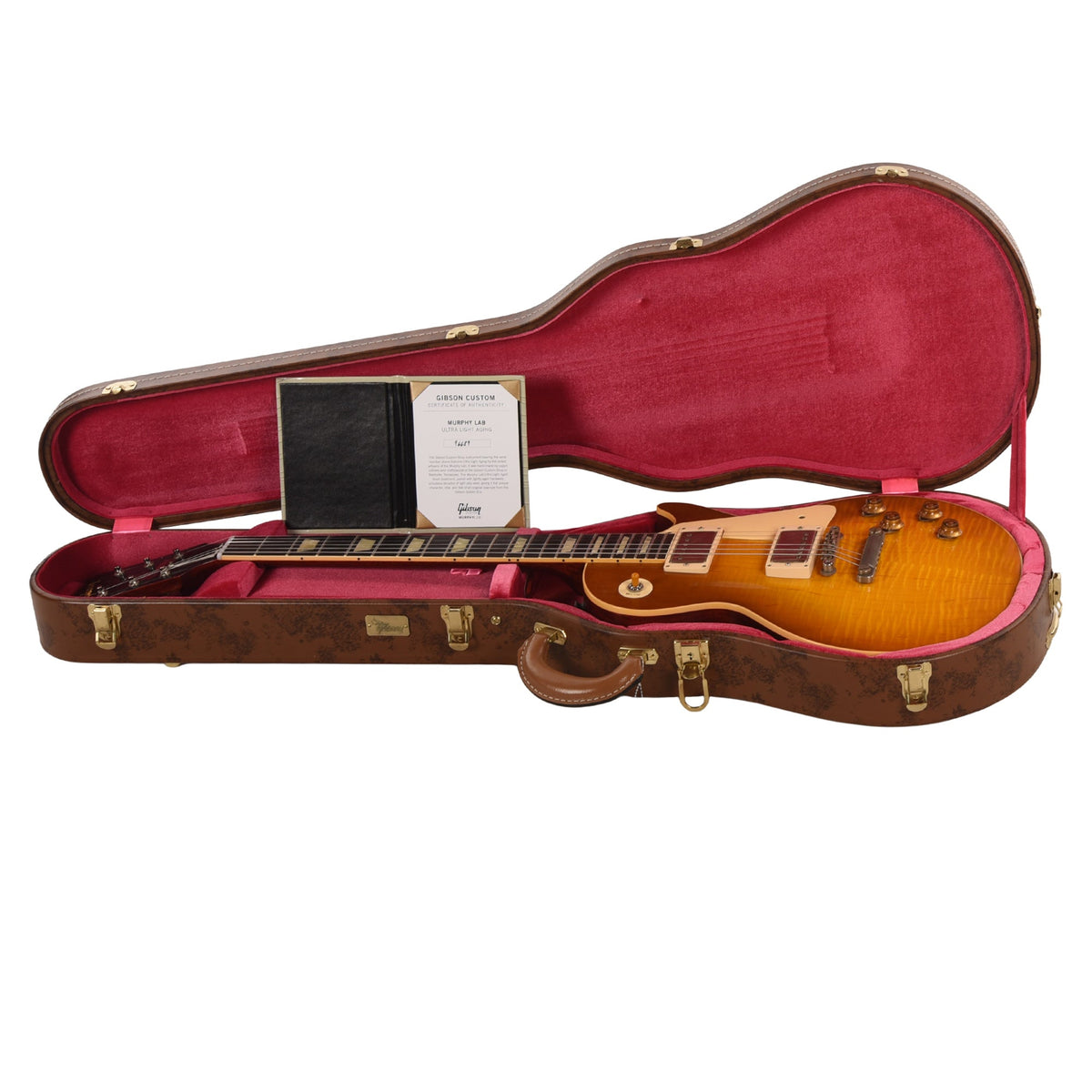 Gibson Custom Shop 1959 Les Paul Standard "CME Spec" Chambered Dirty Lemon Fade Murphy Lab Ultra Light Aged w/'59