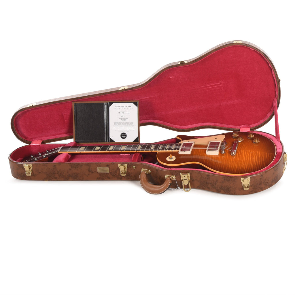 Gibson Custom Shop 1959 Les Paul Standard "CME Spec" Cover Burst VOS w/'59 Carmelita Neck - View 8 | MusicMarket
