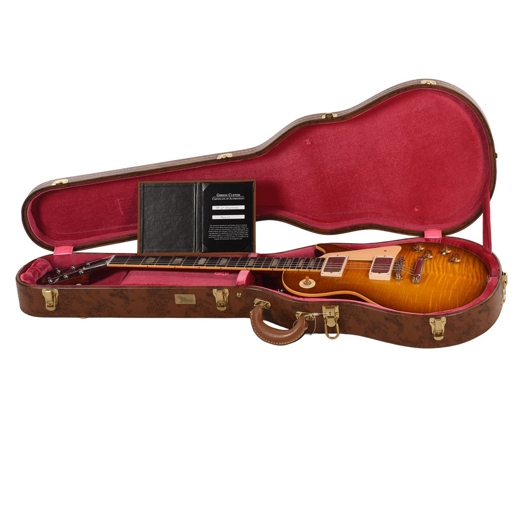 Gibson Custom Shop 1959 Les Paul Standard "CME Spec" Golden Poppy Burst VOS w/59 Carmelita Neck - View 8 | MusicMarket